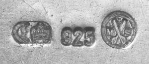 925 Sterling Silver Hand Stamped Hallmark, Sell Silver in Tarpon Springs, FL